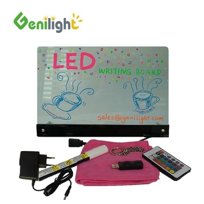DIY Full Color verlicht Fluorescent LED Marker Board met verstelbare kijkhoek H/V