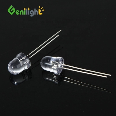 Max. omgekeerde stroom 50uA WIT F5 F8 F10 Ultra helder water helder LED-lamp 3V lichtdiode