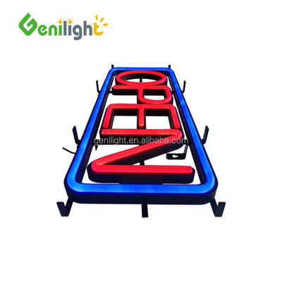 CE-gecertificeerd ijzeren open neonbord Flex neonlamp 12V neonstrooklamp met pixelpitch
