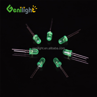 Vaste LED-lichtdiode GREEN F3 LEDs Diode met max. omgekeerde spanning van 5V