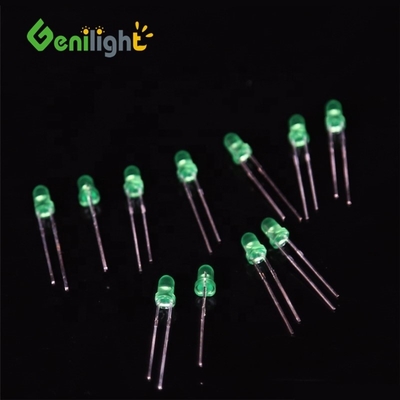 Vaste LED-lichtdiode GREEN F3 LEDs Diode met max. omgekeerde spanning van 5V