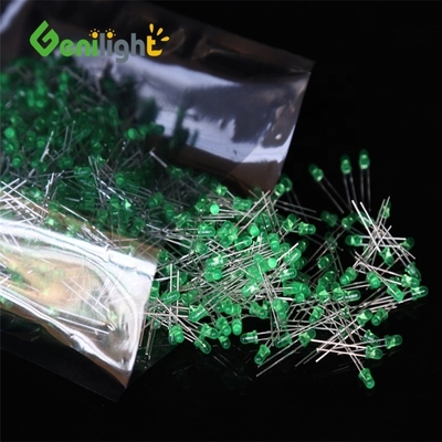 Vaste LED-lichtdiode GREEN F3 LEDs Diode met max. omgekeerde spanning van 5V