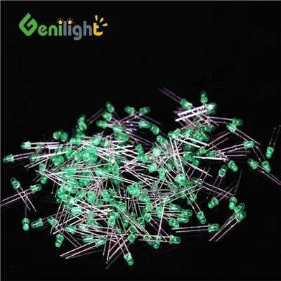 Vaste LED-lichtdiode GREEN F3 LEDs Diode met max. omgekeerde spanning van 5V