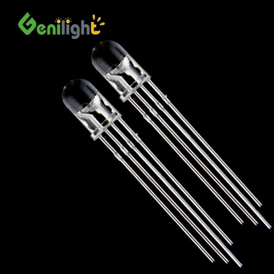 Doorzichtige 3 mm/5 mm/8 mm/10 mm LED-diode met ultra heldere 4-pinnige ronde topemitter Beschrijving -