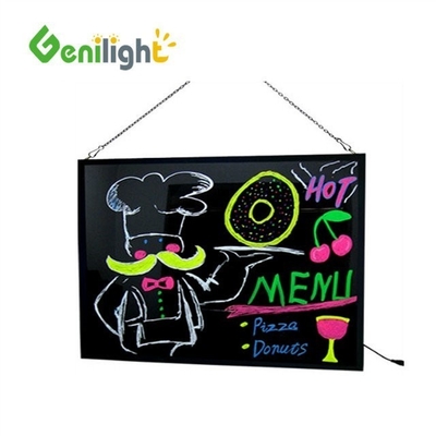 Goed tegenwind vermogen flitsend afstandsbediening verlicht uitwisbaar neon led bericht menu schrijfbord