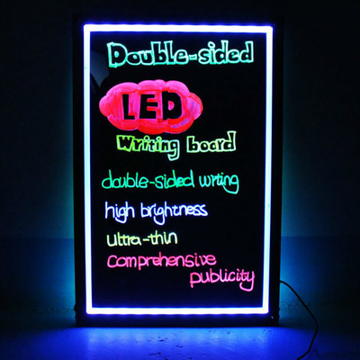 Goed tegenwind vermogen flitsend afstandsbediening verlicht uitwisbaar neon led bericht menu schrijfbord