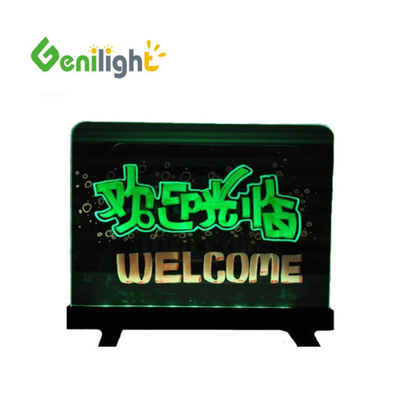 Goed tegenwind vermogen flitsend afstandsbediening verlicht uitwisbaar neon led bericht menu schrijfbord