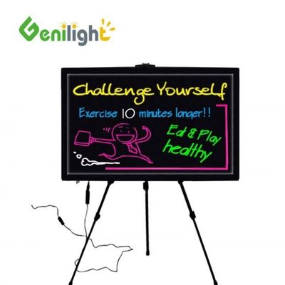 Krachtig winkelcentrum LED-fluorescerend scherm schrijfbord met CE ROHS LVD-certificaat