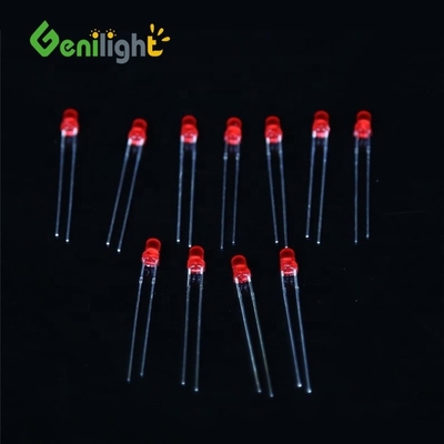 3Mm F3 Rode LED-diode DC3V 20MA Ampuullampen Componenten Stroom Max Geen