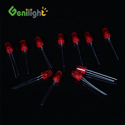 3Mm F3 Rode LED-diode DC3V 20MA Ampuullampen Componenten Stroom Max Geen