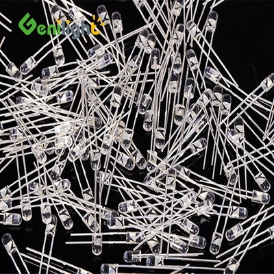 3Mm F3 Rode LED-diode DC3V 20MA Ampuullampen Componenten Stroom Max Geen