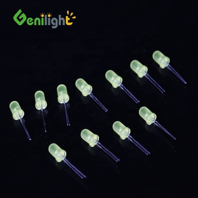 5 mm gele kaars licht flikkerende diodes helder LED licht met max. omgekeerde stroom 50uA