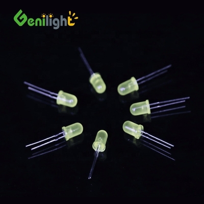 5 mm gele kaars licht flikkerende diodes helder LED licht met max. omgekeerde stroom 50uA