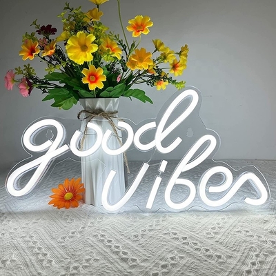 Energieverbruik 0 Goed vibres Neon Sign LED Neon lampen voor slaapkamer 16,1 x 8,3 inch