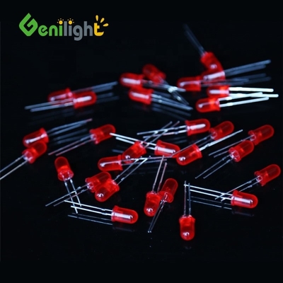 F5 5 mm LED-lamp Diode-uitstralende LED-lamp Wit Groen Rood Blauw Geel Twee Pin
