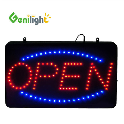 Hoge helderheid rechthoekige vorm LED OpenSign voor commerciële reclame