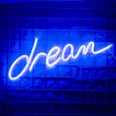 Verduisterbare LED-lampen Art Neon Decor voor verjaardag, Kerstmis, huwelijk Spelruimte Spanning 5V Stroomverbruik 1