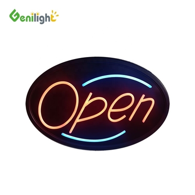 Buiten Neonlicht Custom LED Open Sign met ABS-materiaal en 3 soorten wisselfunctie