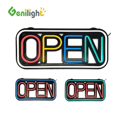 Buiten Neonlicht Custom LED Open Sign met ABS-materiaal en 3 soorten wisselfunctie