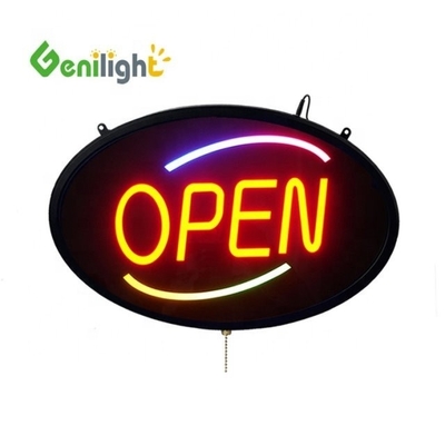 Buiten Neonlicht Custom LED Open Sign met ABS-materiaal en 3 soorten wisselfunctie