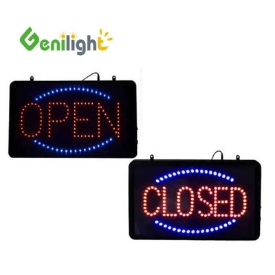 Custom Easy Hanging LED Lights Flex Neon Sign OPEN voor reclame Pixel Pitch Resolutie