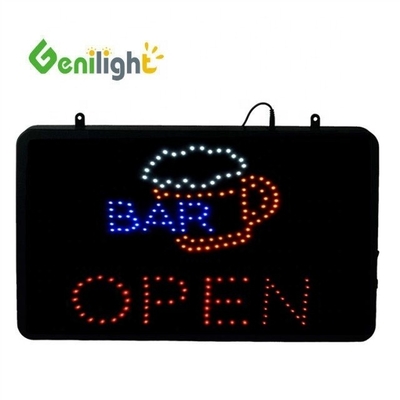 CE ROHS gecertificeerd LED-café verlicht reclame neonbord met animatie display