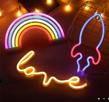 Party Room Set Neon Signs LED Acryl Signaal met RGB LED Lichten Op maat gemaakt en USB bediend