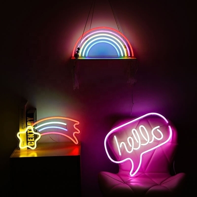 Party Room Set Neon Signs LED Acryl Signaal met RGB LED Lichten Op maat gemaakt en USB bediend