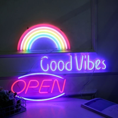 Party Room Set Neon Signs LED Acryl Signaal met RGB LED Lichten Op maat gemaakt en USB bediend