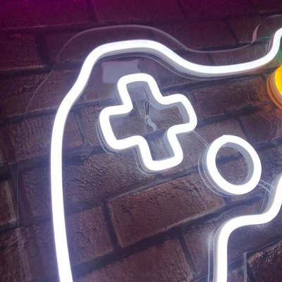 Voeg een pop van kleur aan uw gamer kamer met 41 * 27.5cm Custom Game Controller Neon Sign