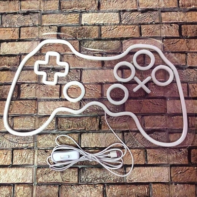 Voeg een pop van kleur aan uw gamer kamer met 41 * 27.5cm Custom Game Controller Neon Sign