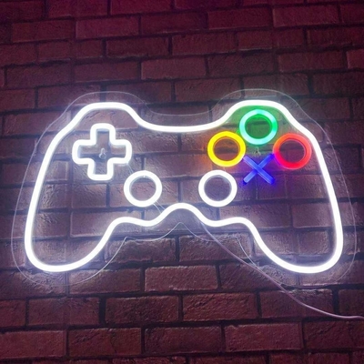 Voeg een pop van kleur aan uw gamer kamer met 41 * 27.5cm Custom Game Controller Neon Sign