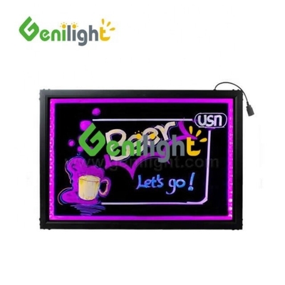 Ultradun gehard glas of actylisch LED-boord met AC 110 V-240 V-invoer