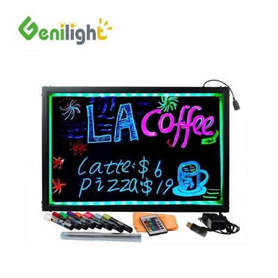 5 mm Superbrightness LED rechthoekig teken en schrijfbord met modieus