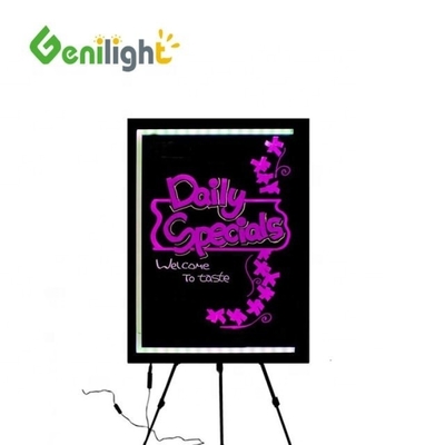 Afstandsbediening Multi Color Super Helderheid LED Handschrift Blackboard met 3 Flash Speed
