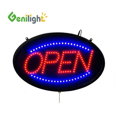 Foto media LED neon open borden met 2 soorten wisselfuncties en acrylmateriaal