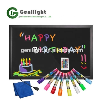Uitstekende windwerendheid VIP 10-jarig RGB LED schrijfbord met acrylbord