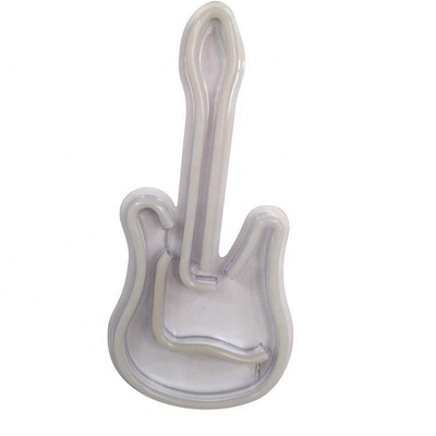 Powered Dimmable on/off Switch 3D Guitar Neon Sign voor Music Studio Customized Design