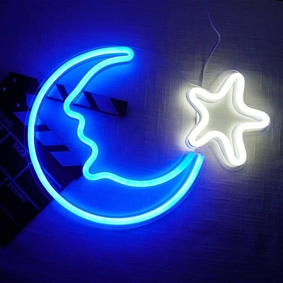 LED maanster neonlicht voor festivals