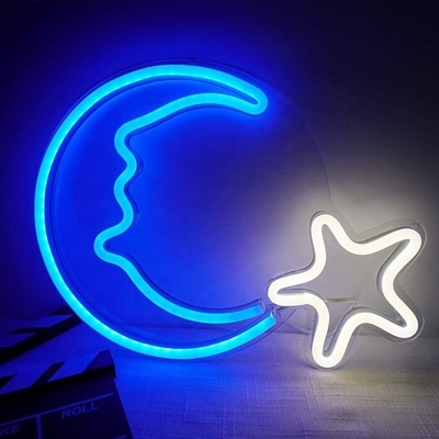 LED maanster neonlicht voor festivals