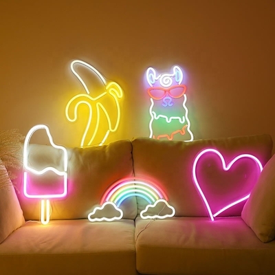 LED maanster neonlicht voor festivals