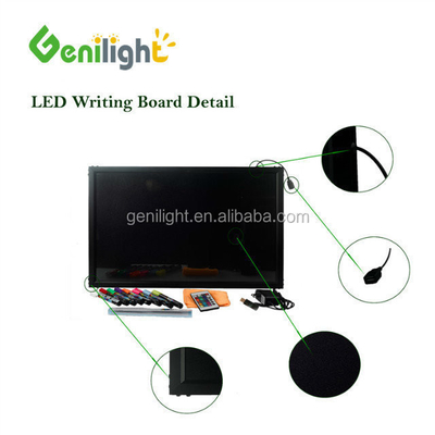Indoor Mini RGB Transparante LED Schrijfbord Panel Grootte 20*30cm voor Shop Display