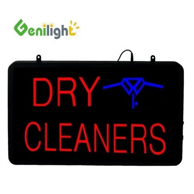 Energiebesparing Custom LED Open Sign Genilight Indoor voor stomerij 3 Flash Modes