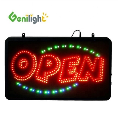 56*33 Panelgrootte Op maat gemaakte elektronische LED-neon-openbord met resolutie
