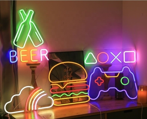 5V Spanning Customized Game Neon Signs voor Home Bar Man Cave Golf Pub Home Decor