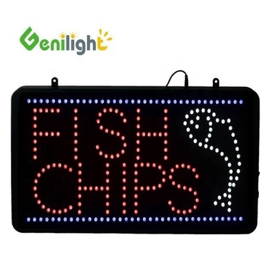 Hoge helderheid neon LED-borddisplay voor sushi ovaal of aangepaste vorm