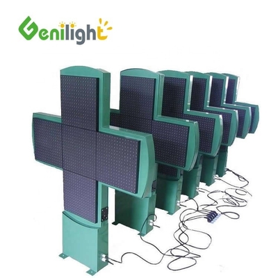 ODM Full Color LED Cross Apotheek Sign met WIFI Control en 1G Pixel Configuration