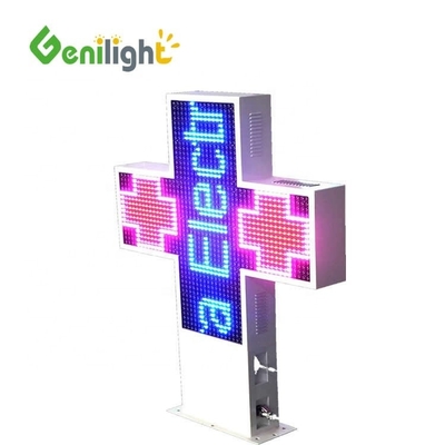 ODM Full Color LED Cross Apotheek Sign met WIFI Control en 1G Pixel Configuration
