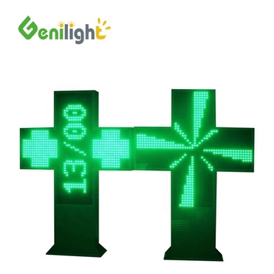 ODM Full Color LED Cross Apotheek Sign met WIFI Control en 1G Pixel Configuration