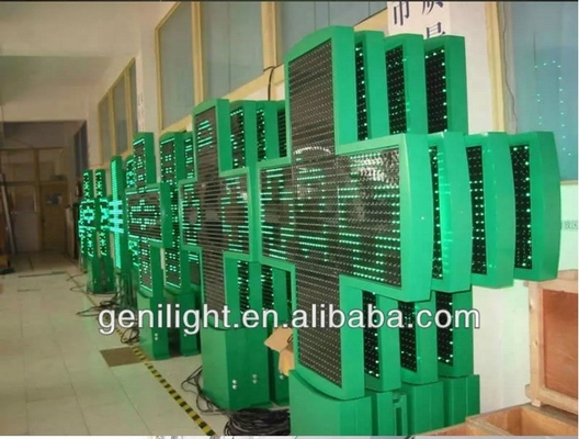 ODM Full Color LED Cross Apotheek Sign met WIFI Control en 1G Pixel Configuration